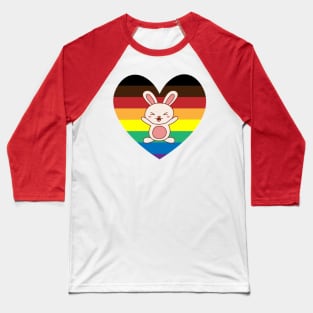 Cool Bunny Baseball T-Shirt